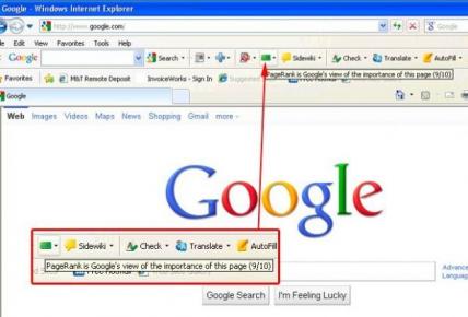 PageRank Toolbar