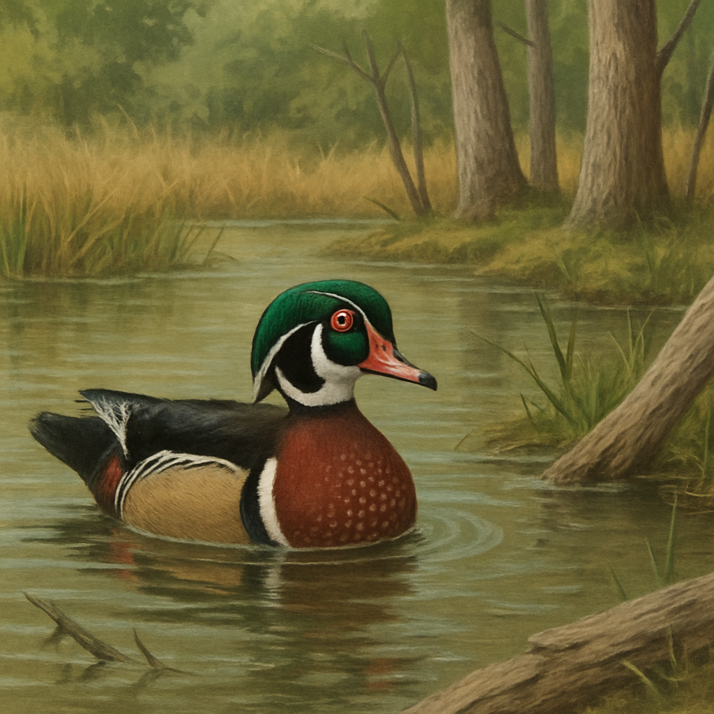 Wood duck habitat