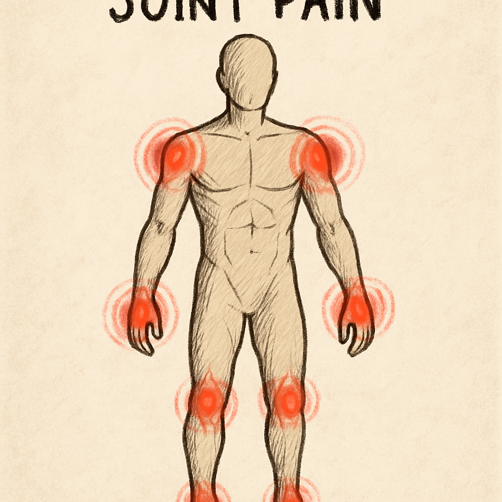 Joint pain illustration