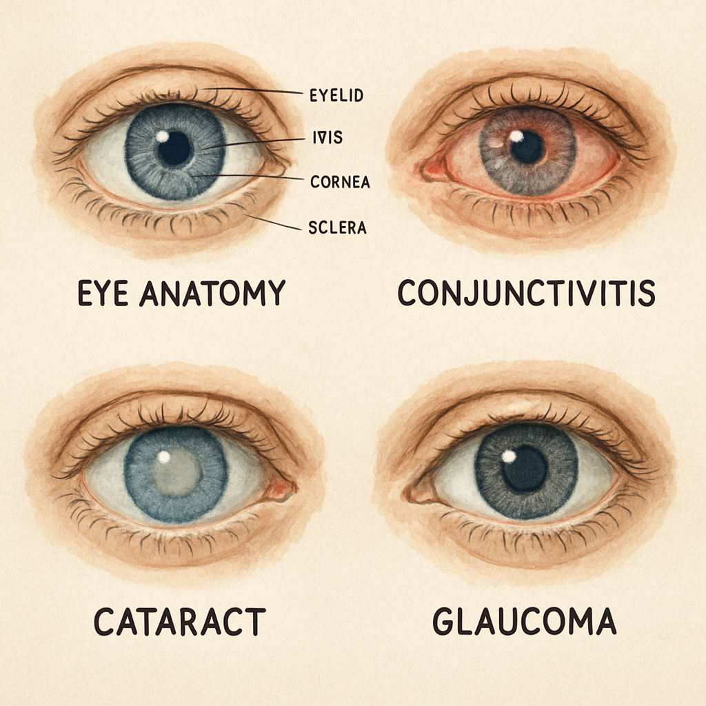 Eye anatomy and common concerns