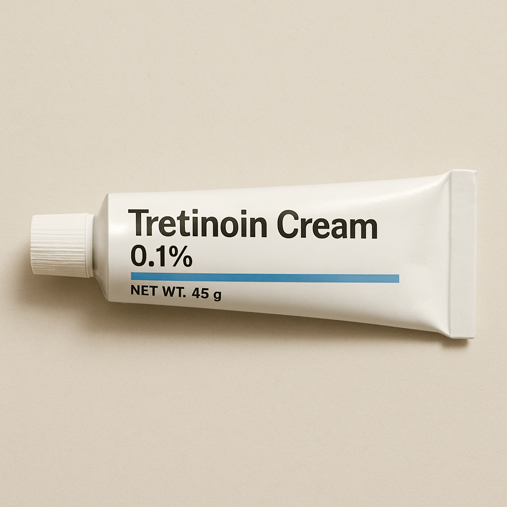 Tretinoin cream tube