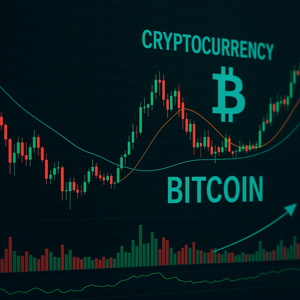 Cryptocurrency trading chart