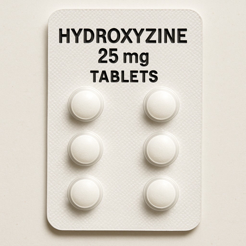 Image of Hydroxyzine tablets