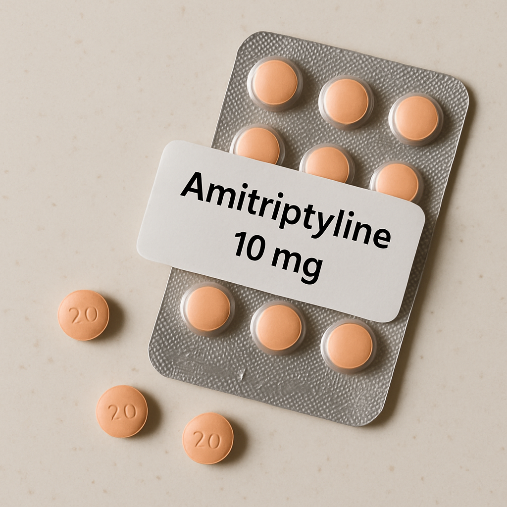 Image of Amitriptyline tablets