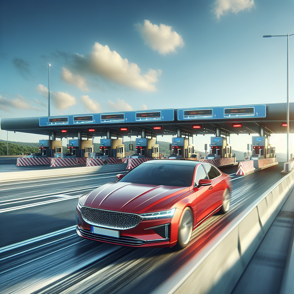traffic ticket, speeding through toll