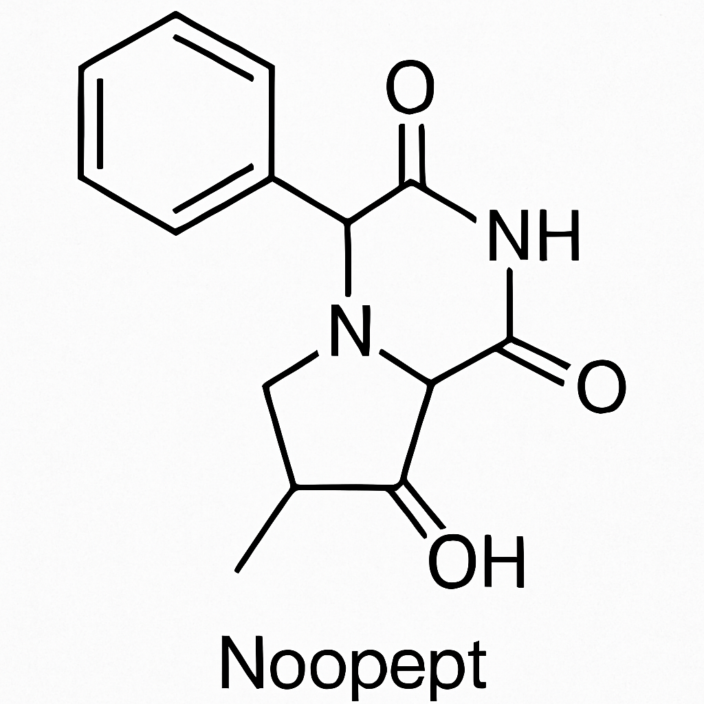 Chemical structure of Noopept