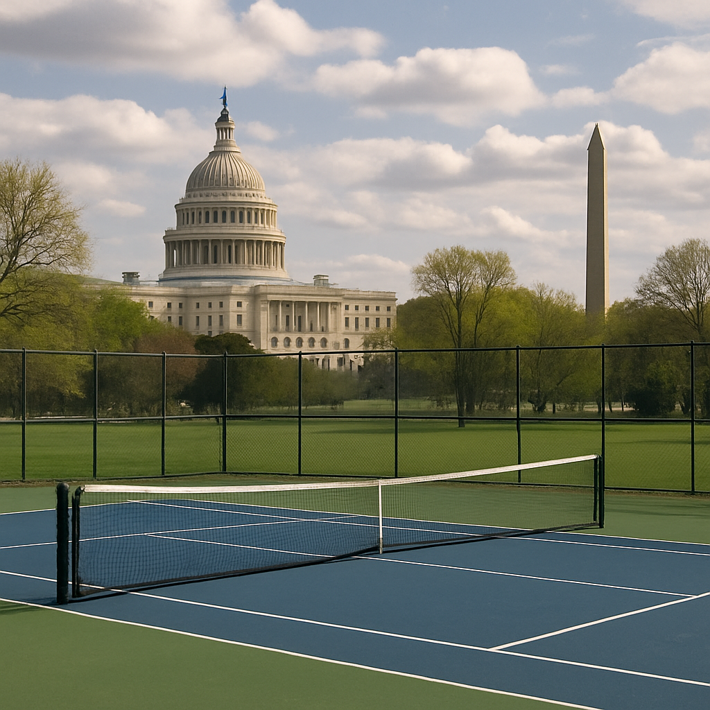 Tennis courts in Washington DC
