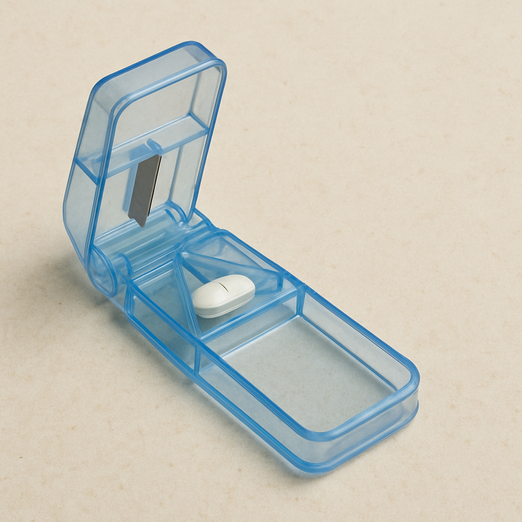 Pill cutter tool
