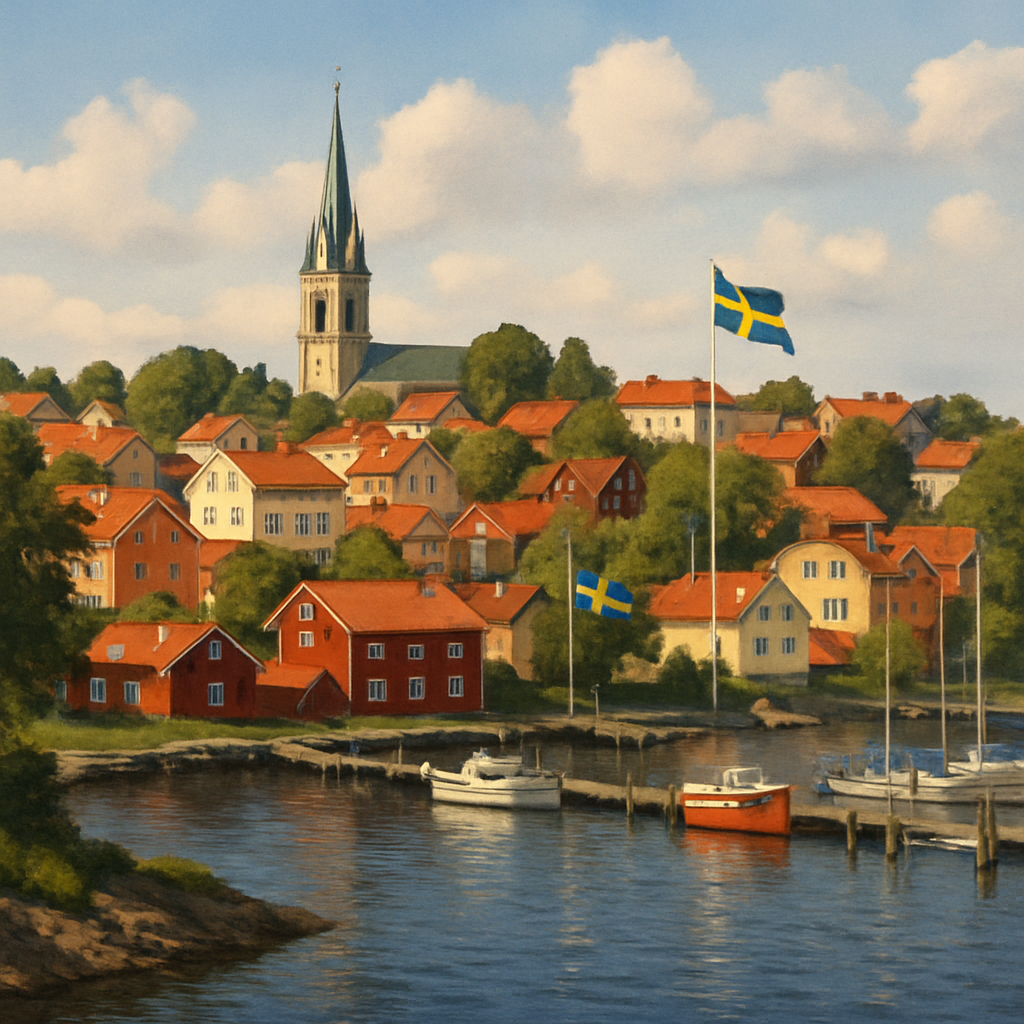 Scenic View of Västervik