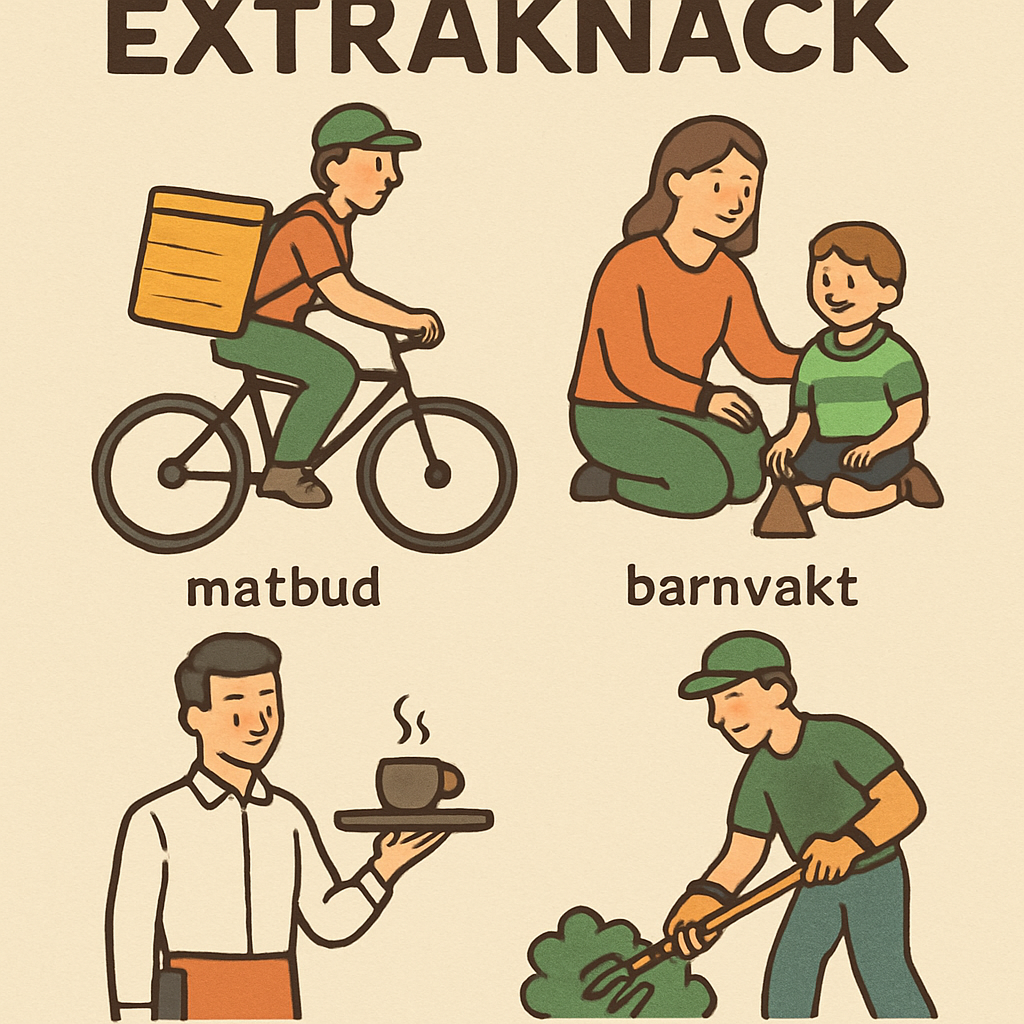 Understanding extraknäck jobs