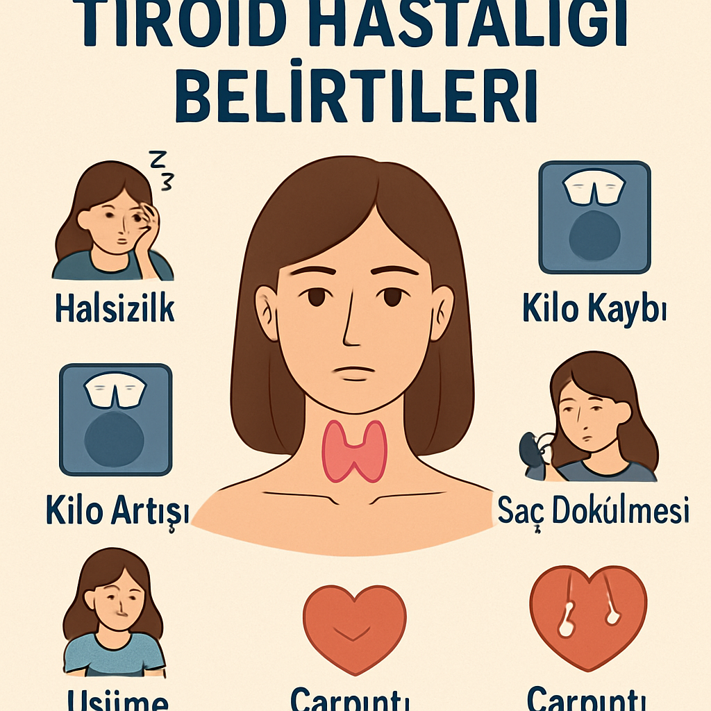tiroid hastalığı belirtileri