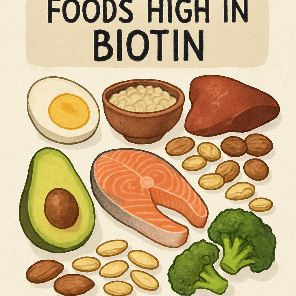 Foods rich in biotin