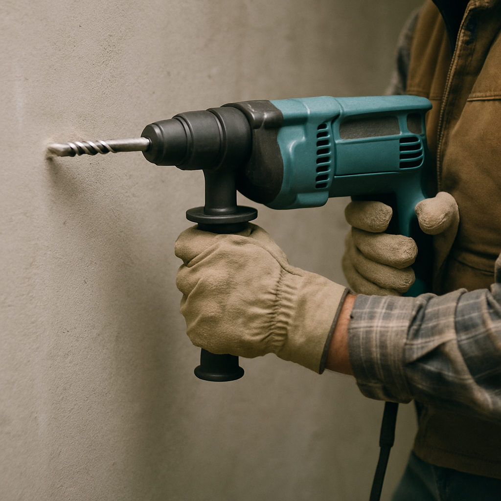 Drilling with minimal vibration