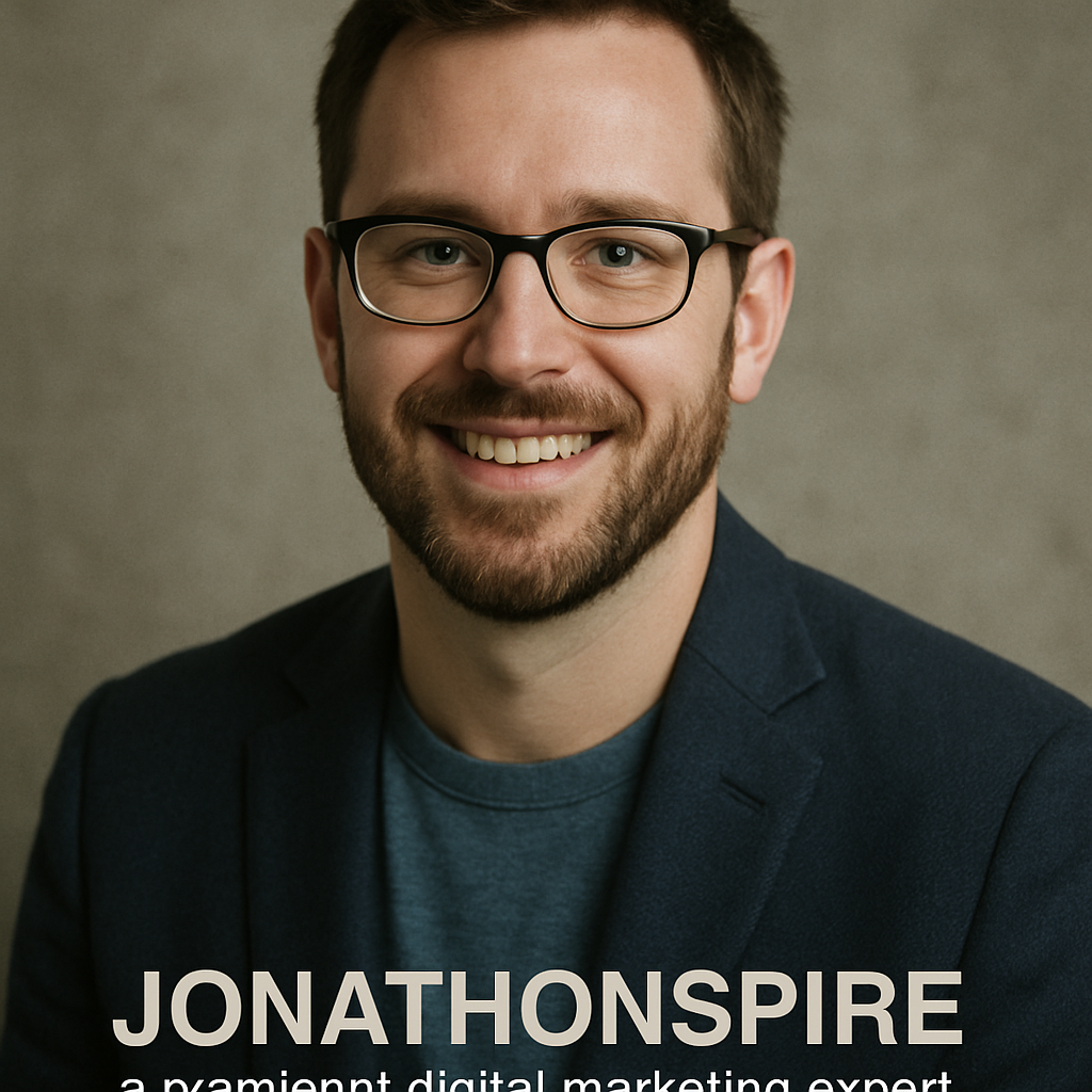 Portrait of Jonathonspire, a prominent digital marketing expert