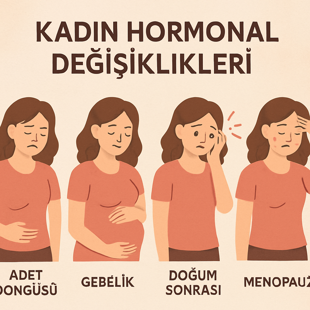 Kadın hormonal değişiklikleri