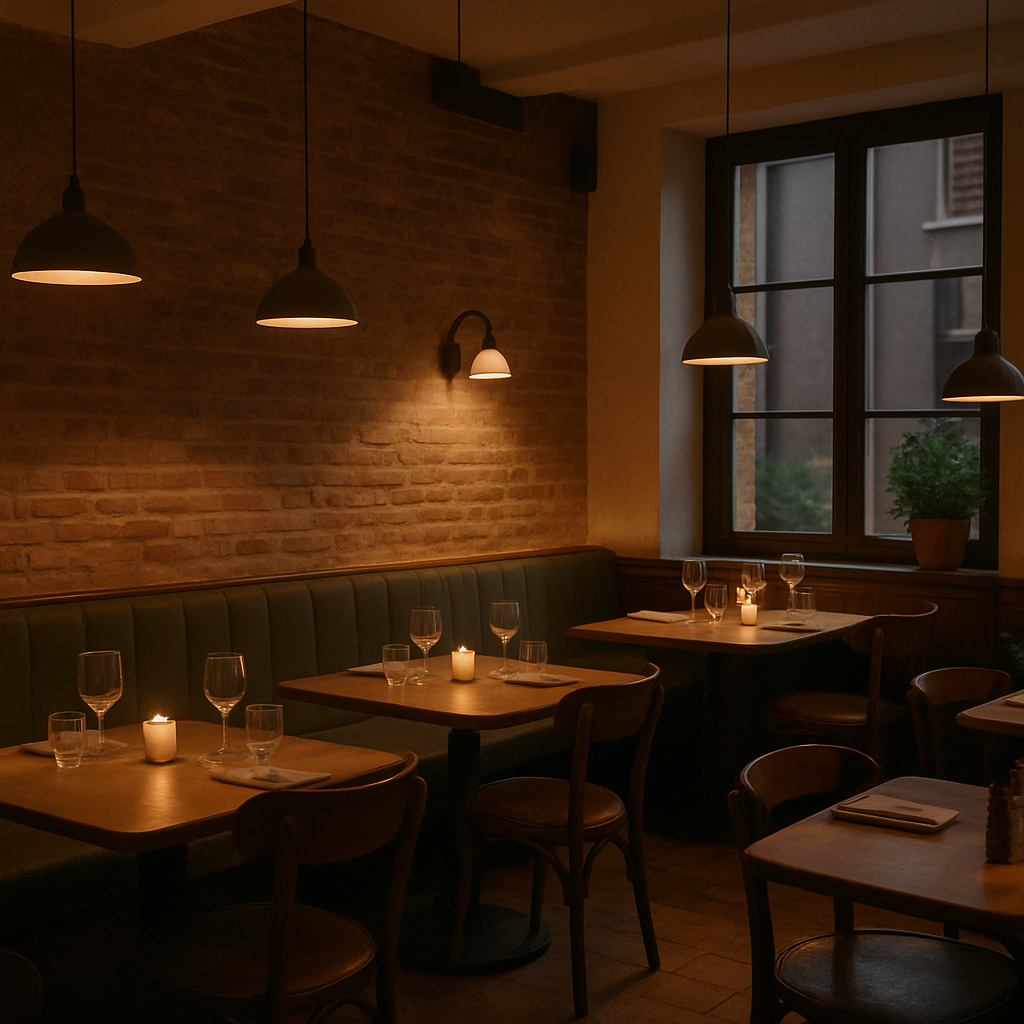 Cozy restaurant interior