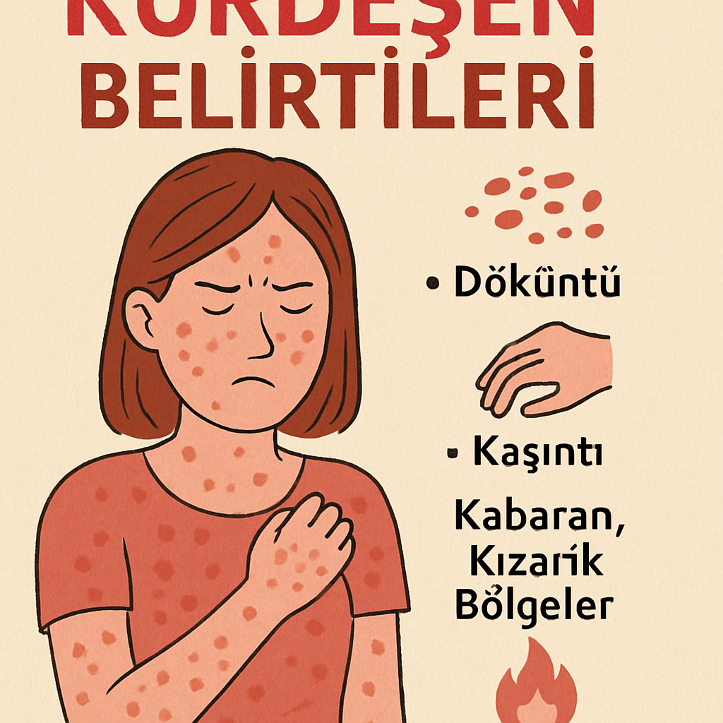 Kurdeşen belirtileri