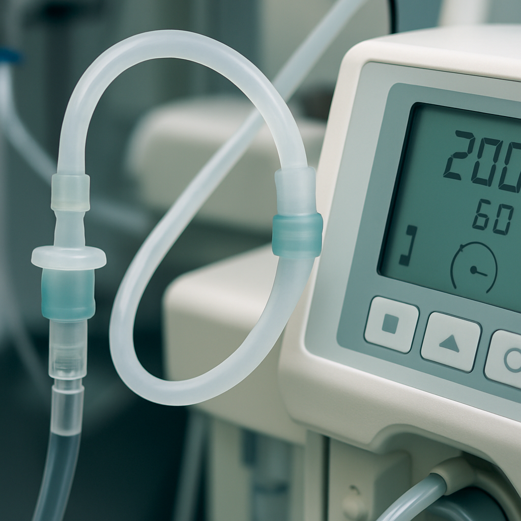 Flexible PTFE tubing in medical equipment