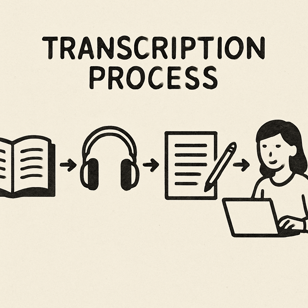 Transcription process illustration