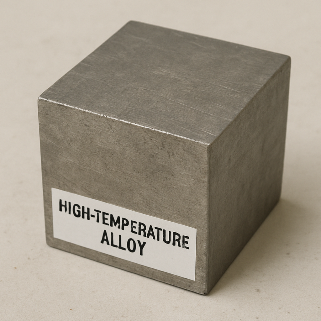 High temperature alloy sample