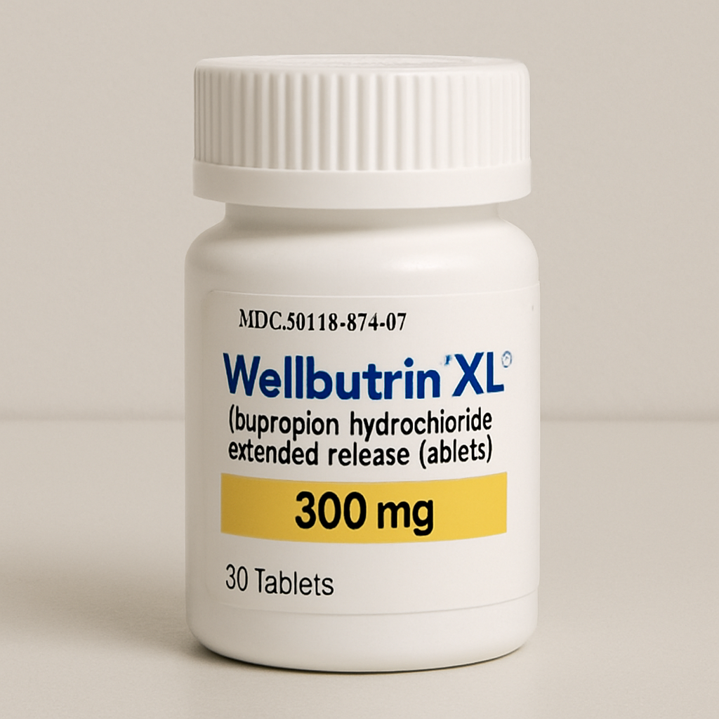 Wellbutrin XL pill bottle
