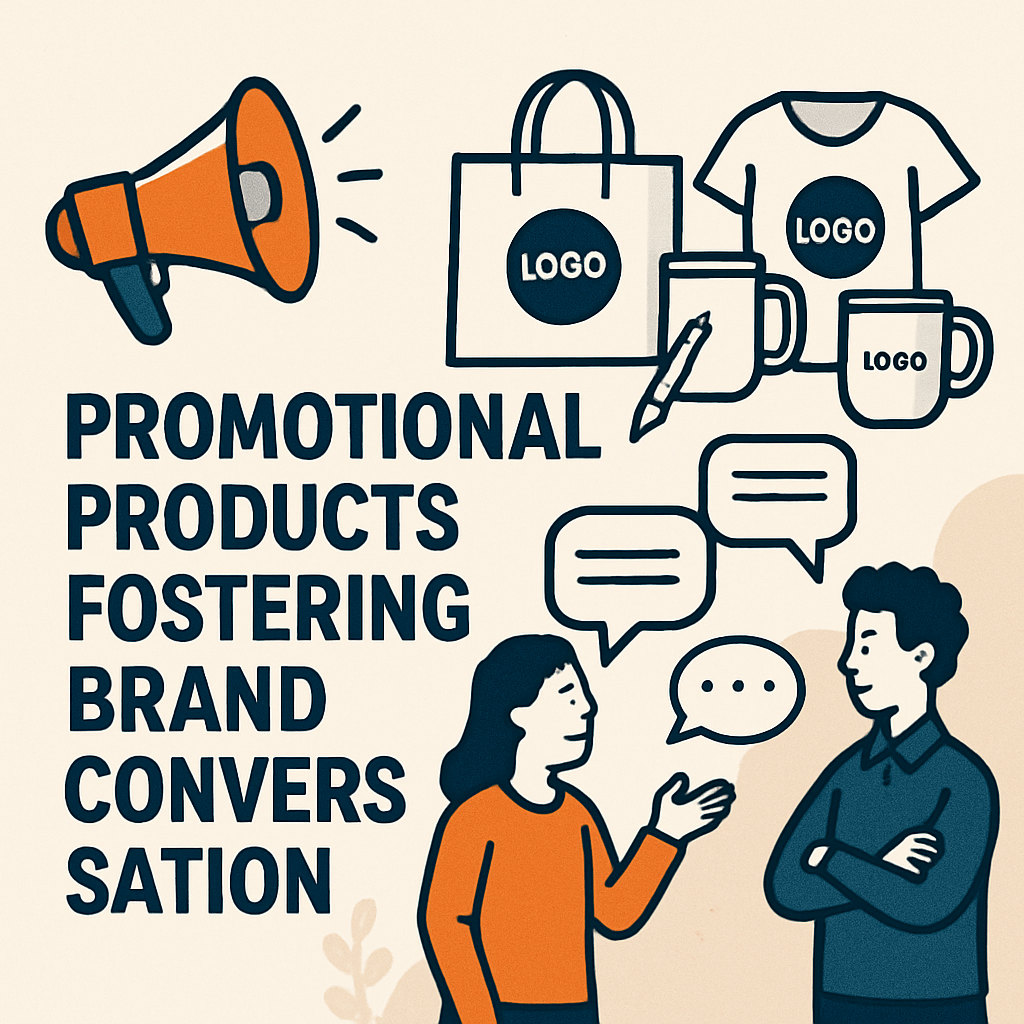 Promotional products fostering brand conversation