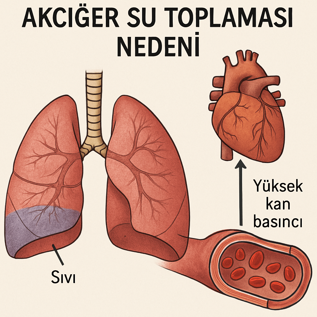 akciğer su toplaması nedeni