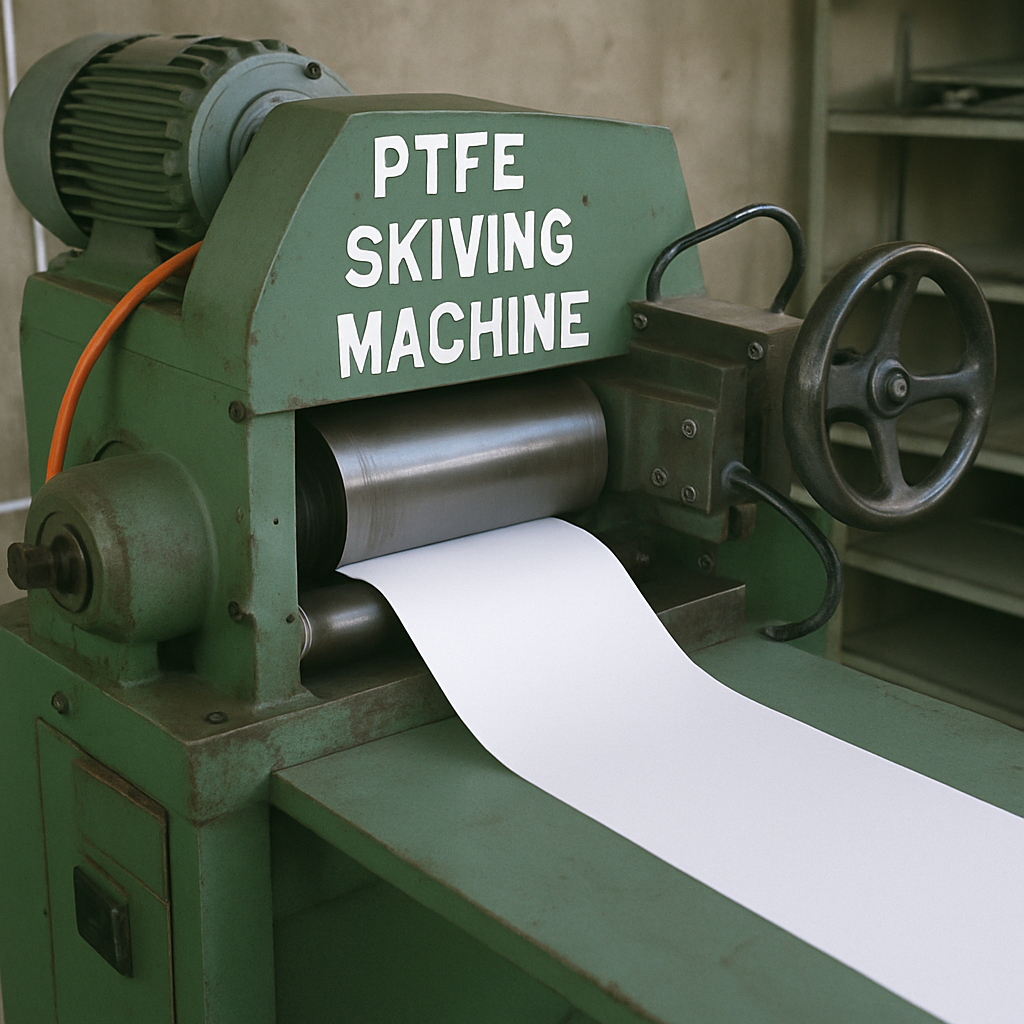 PTFE skiving machine