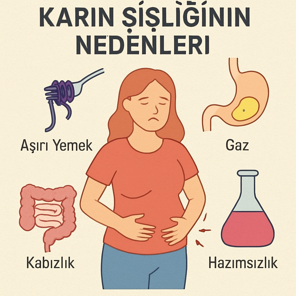 karın şişliğinin nedenleri