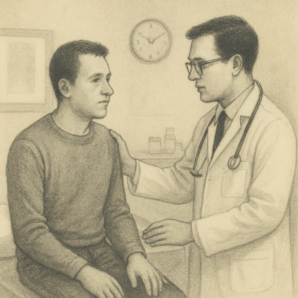 doktor muayenesi görseli