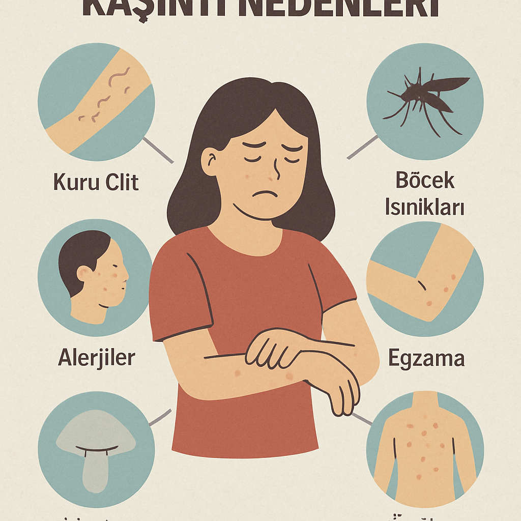 kaşıntı nedenleri görseli