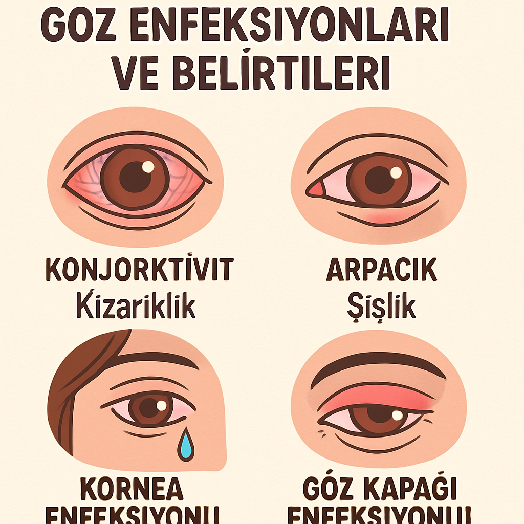Göz enfeksiyonları ve belirtileri