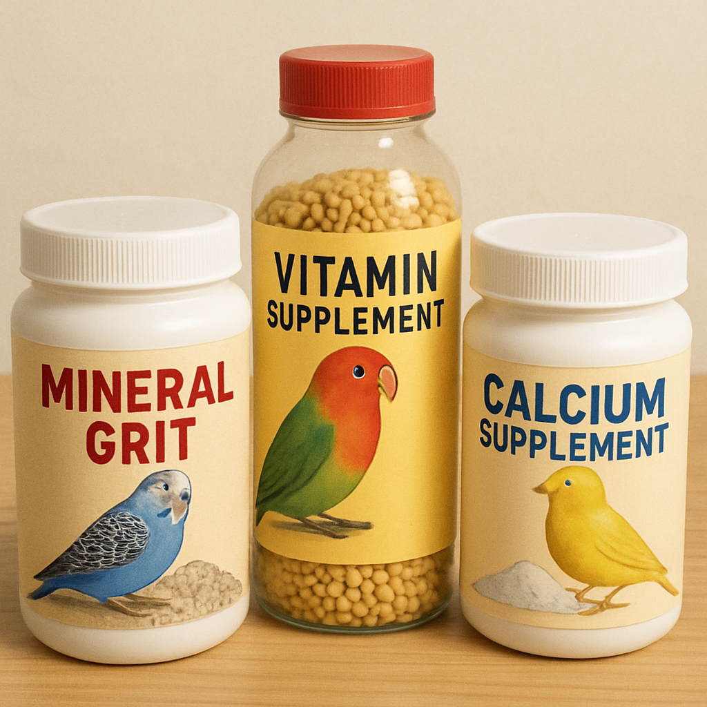 Bird food supplements