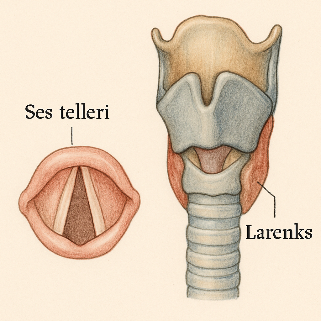 Ses telleri ve larinks anatomisi