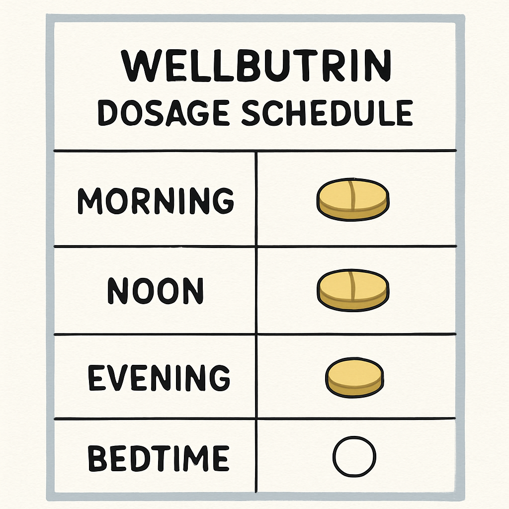 wellbutrin dosage schedule