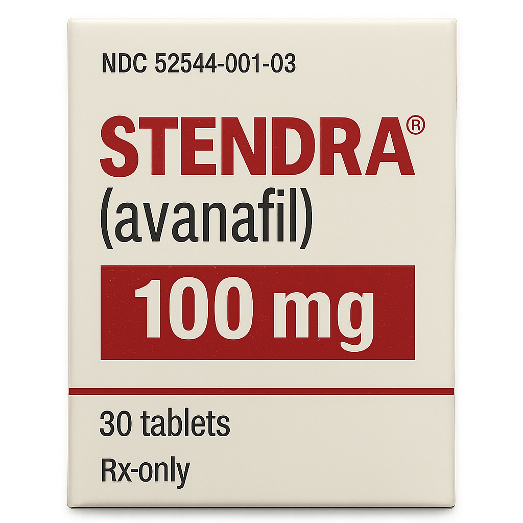 Stendra Packaging