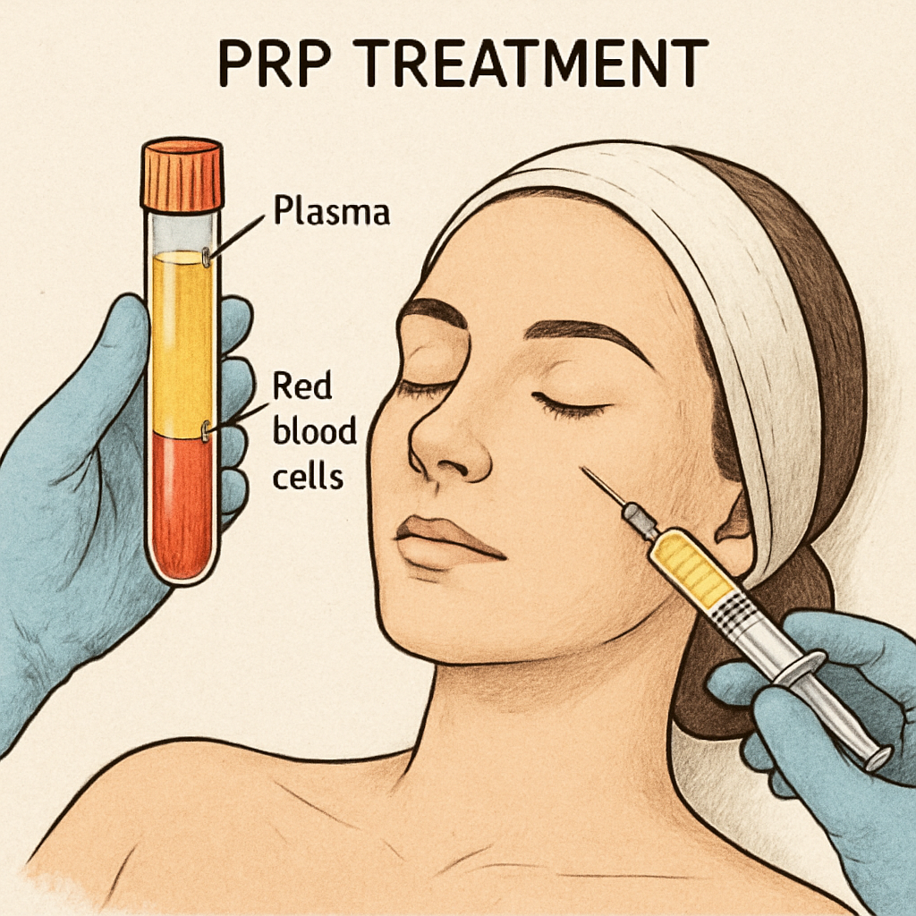 PRP treatment procedure