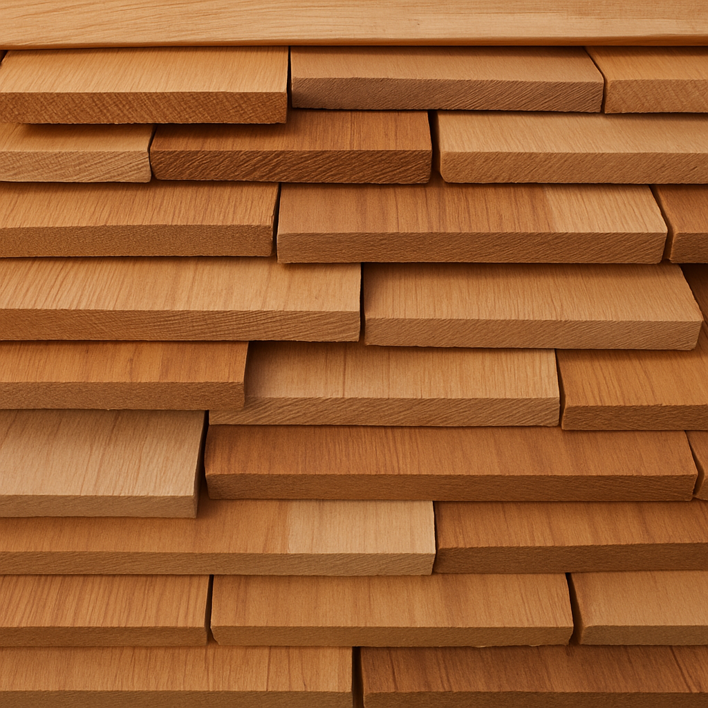 Cedar Shingles Stack