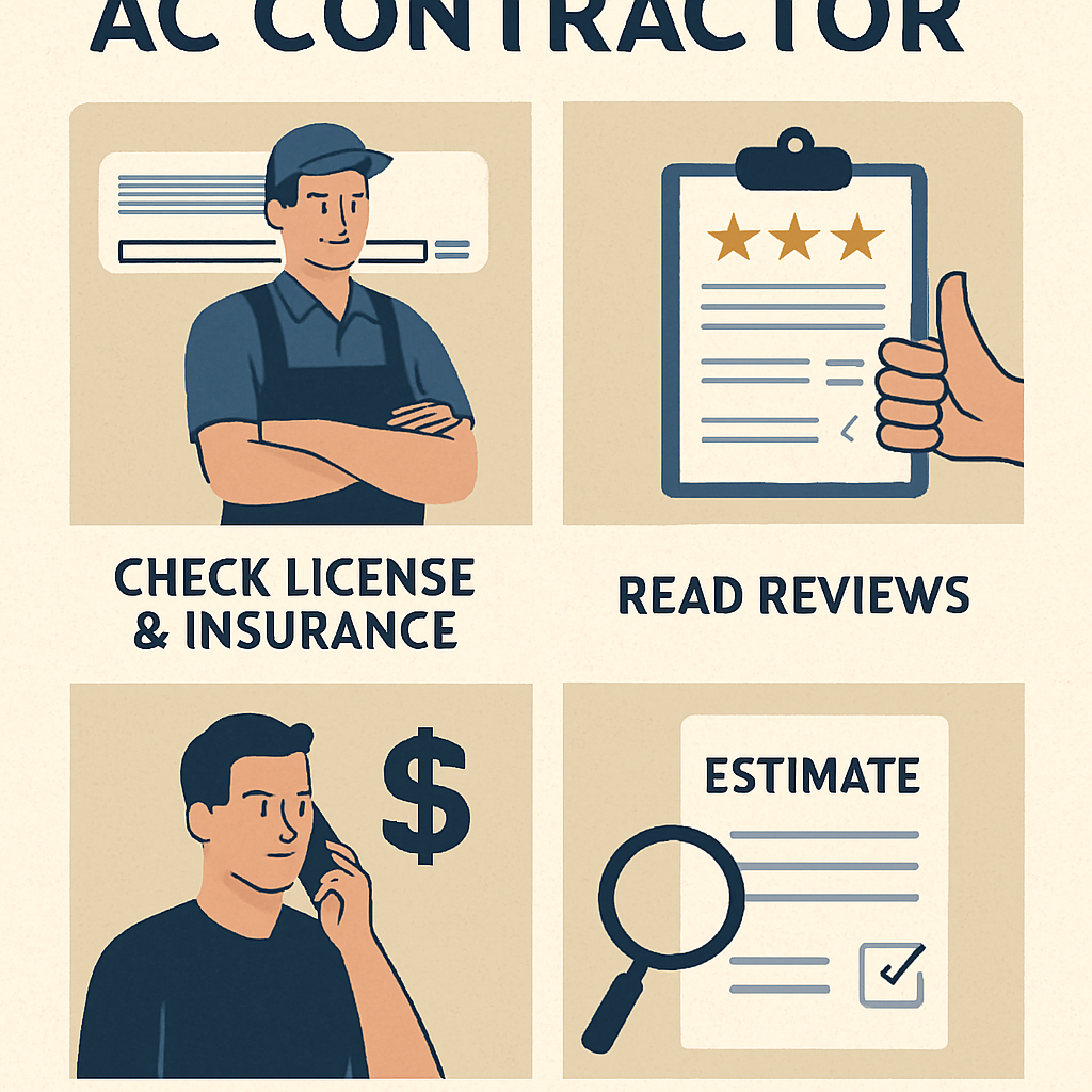 Choosing the right AC contractor