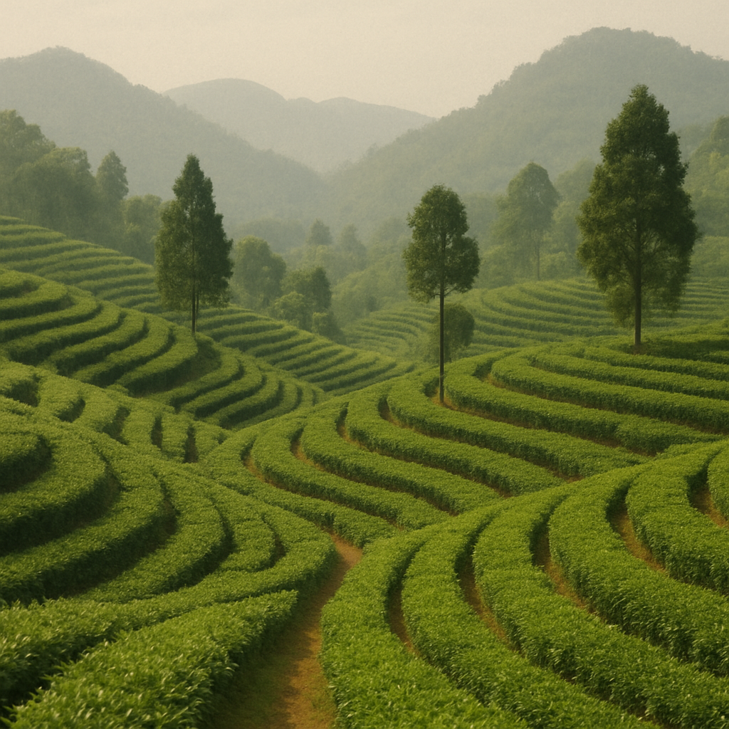 Yunnan Tea Plantation