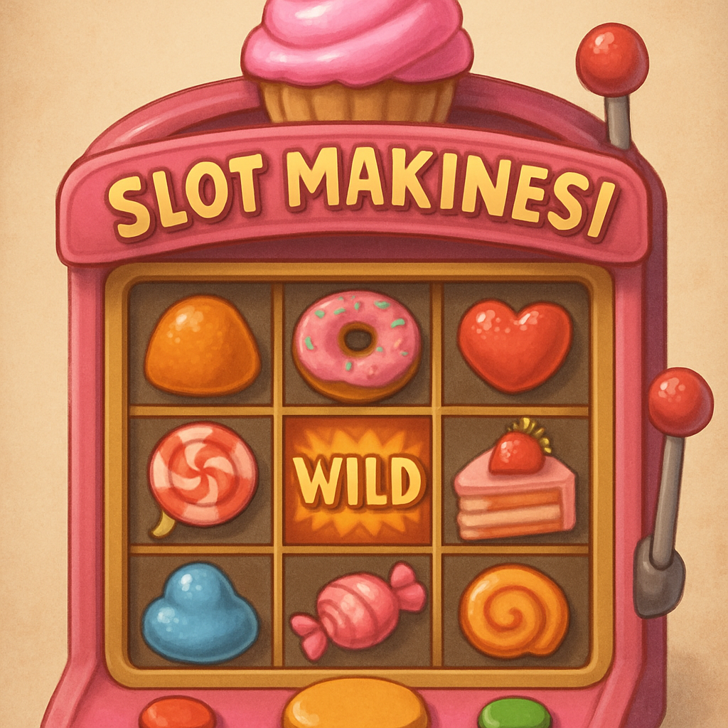 Tatlı slot makinesi teması