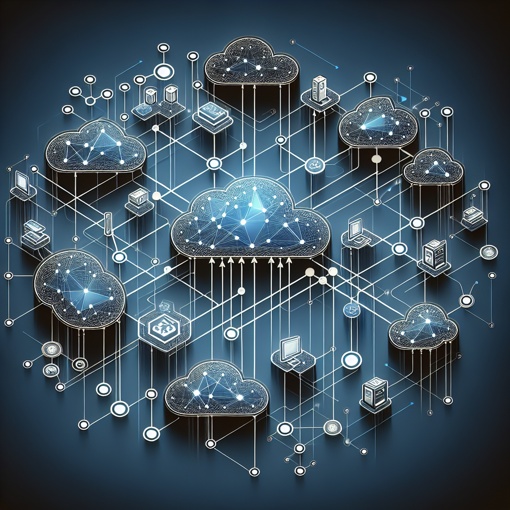 An overview image depicting Integration Platform as a Service (iPaaS), illustrating its role in connecting different business applications seamlessly.