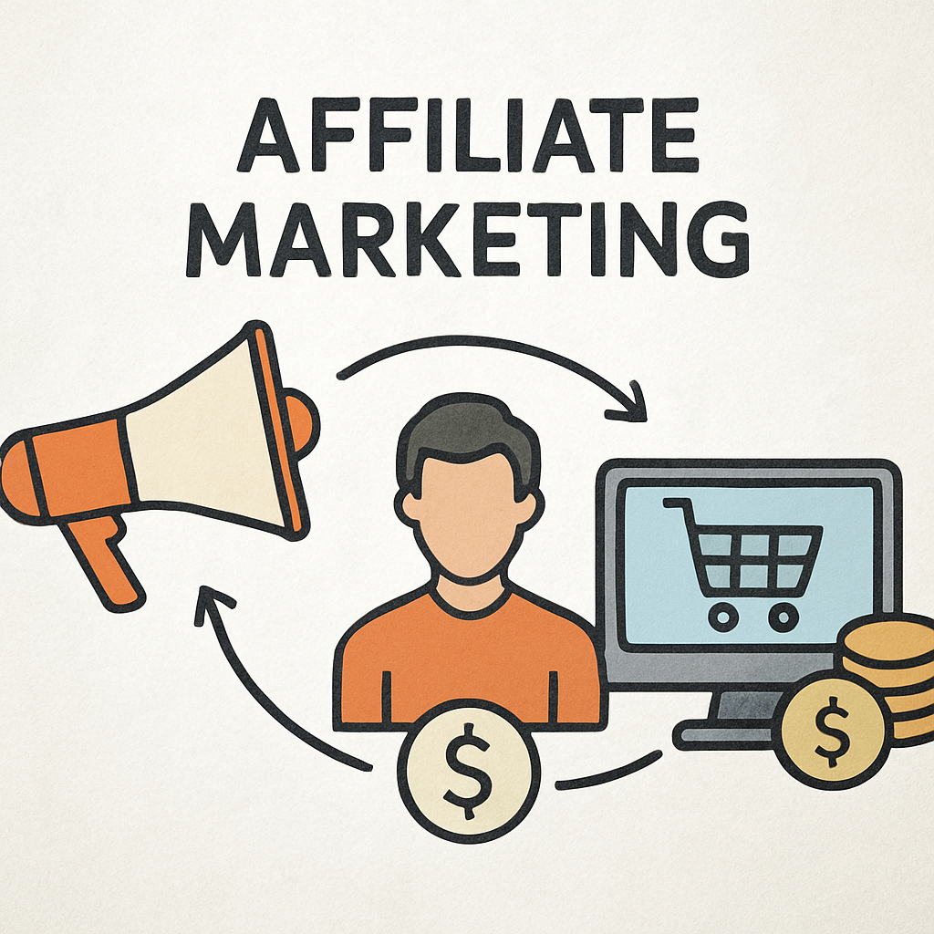 affiliate marketing concept