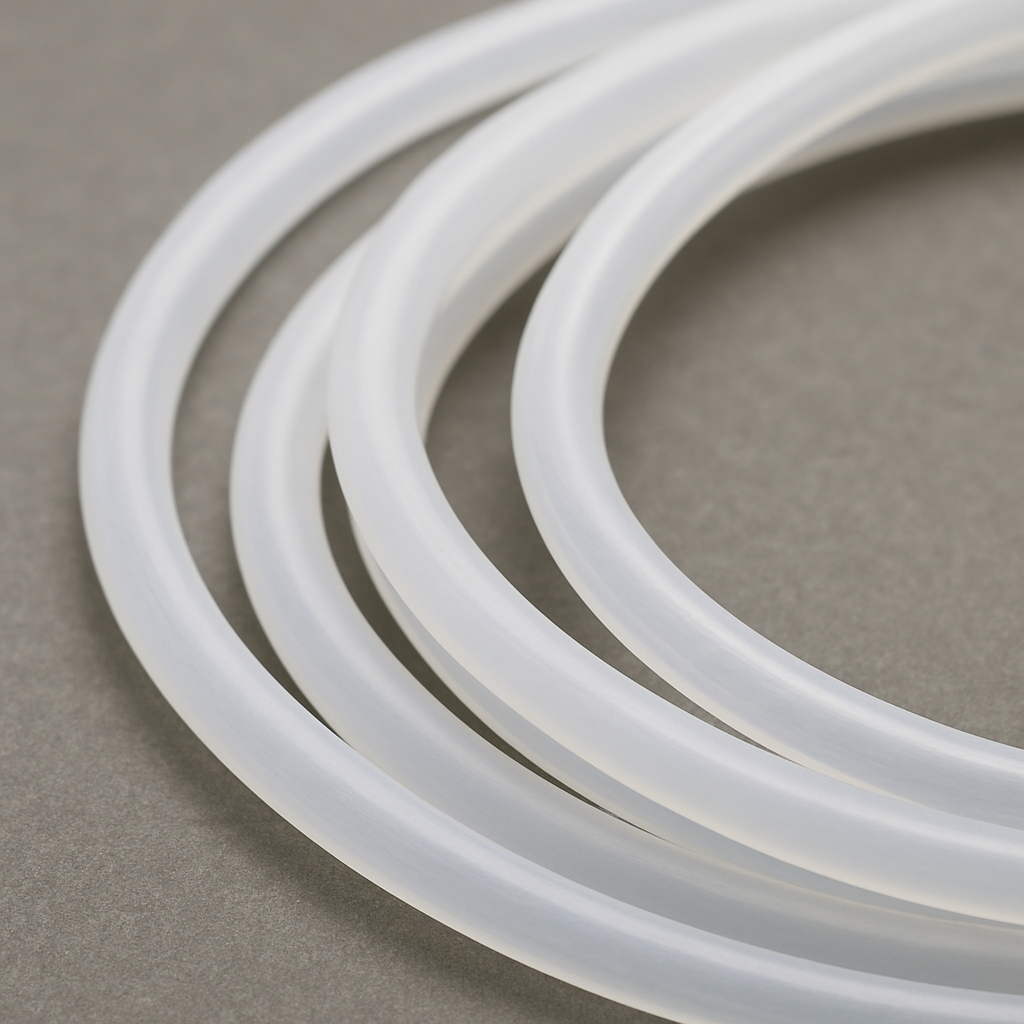 PTFE tubing close-up