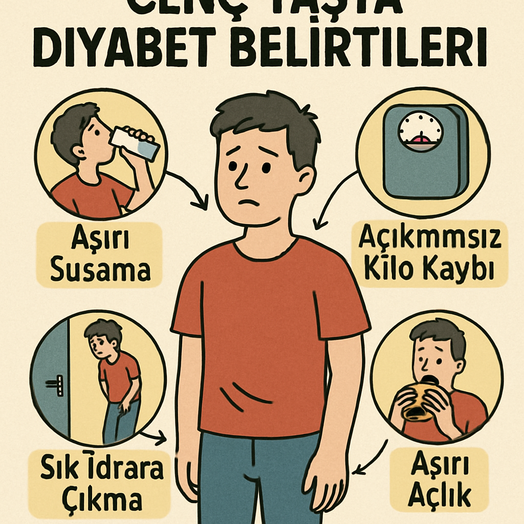 Genç yaşta diyabet belirtileri