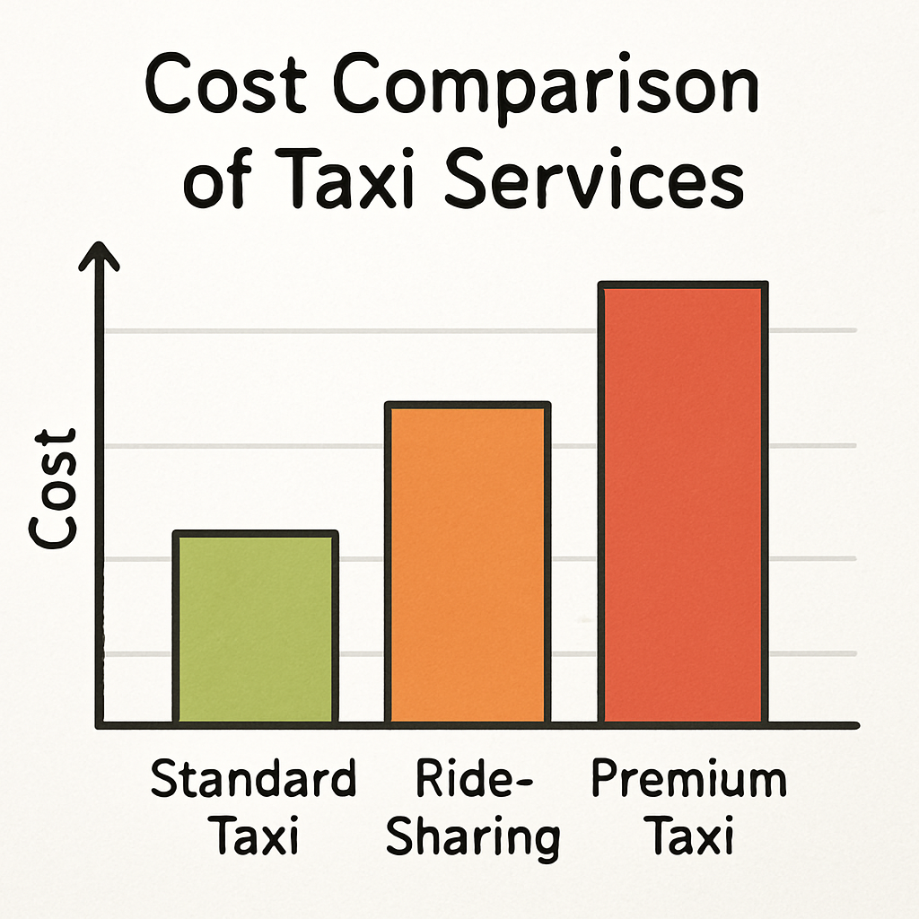 Cost comparison of taxi services