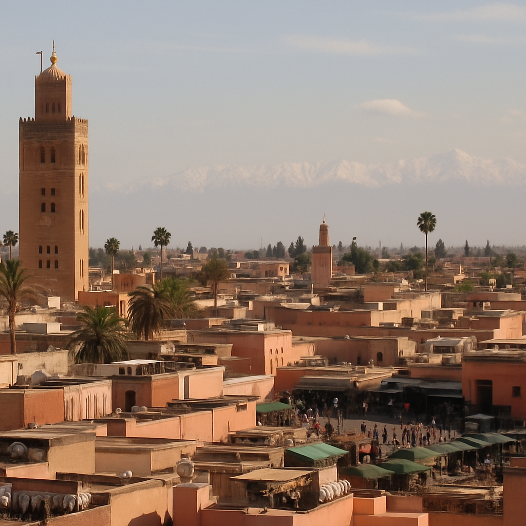Panorámica de Marrakech
