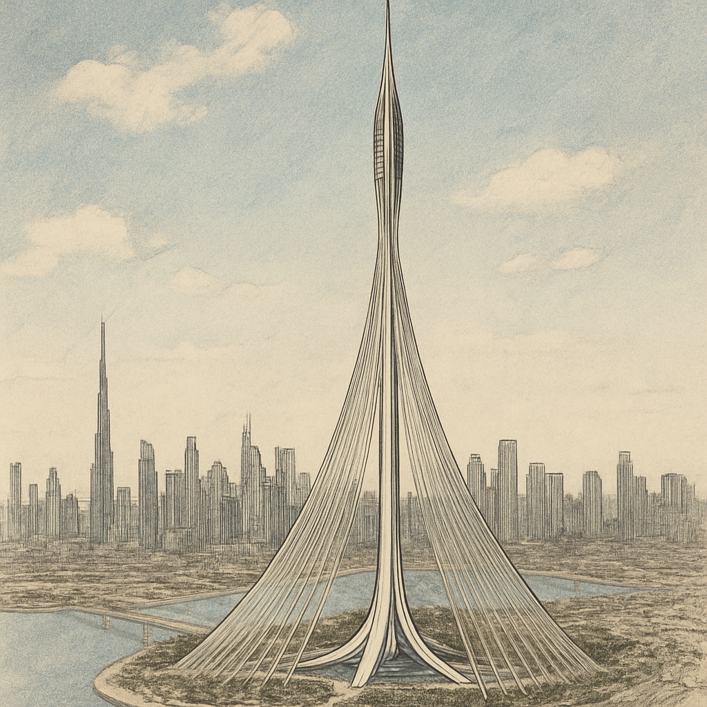 Dubai Creek Tower Conceptual Design