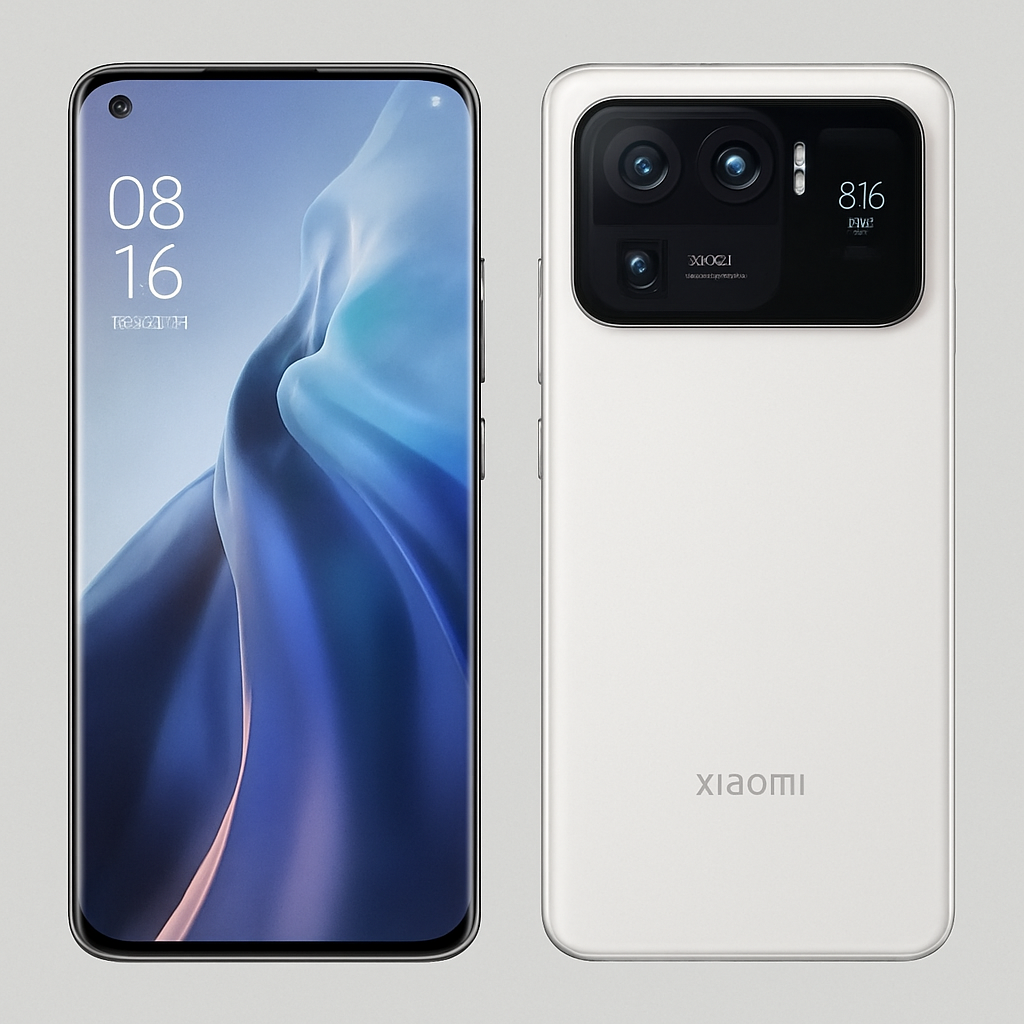 Mi 11 Ultra Front and Back View