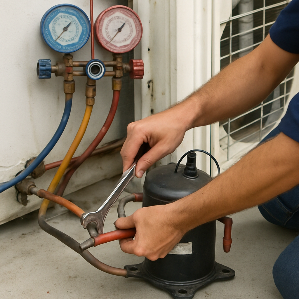 AC compressor repair